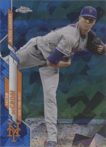 2020 Topps Chrome Update Series Sapphire Edition - Jacob deGrom #U-92