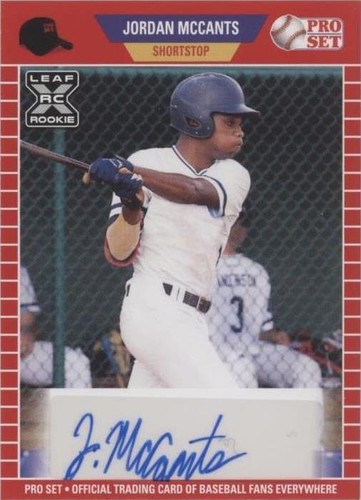 2021 Leaf Pro Set Baseball Blaster - Jordan McCants #PS-JM2
