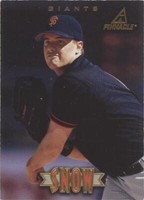 1997 New Pinnacle - J.T. Snow #133