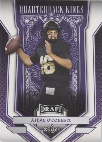 2023 Leaf Draft Aidan O'Connell #87