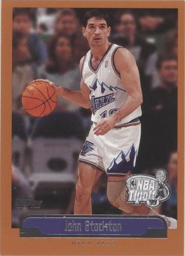 1999-00 Topps NBA Tipoff - John Stockton #25