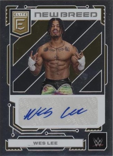 2023 Panini Donruss Elite WWE - Wes Lee #NB-WLE