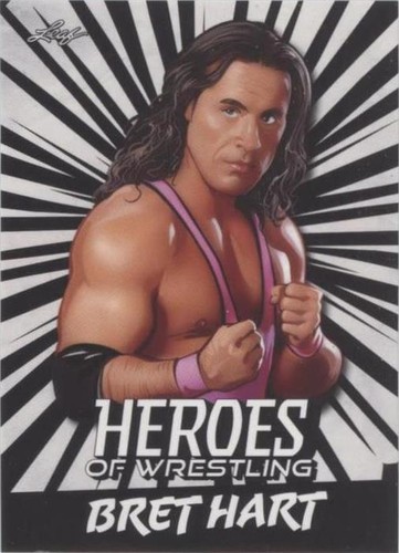 2023 Leaf Heroes of Wrestling - Bret Hart #B-1
