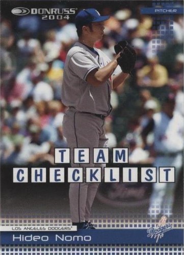 2004 Donruss - Hideo Nomo #392