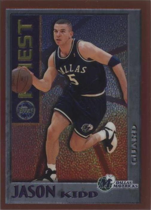 1995-96 Topps Finest - Jason Kidd #M 9