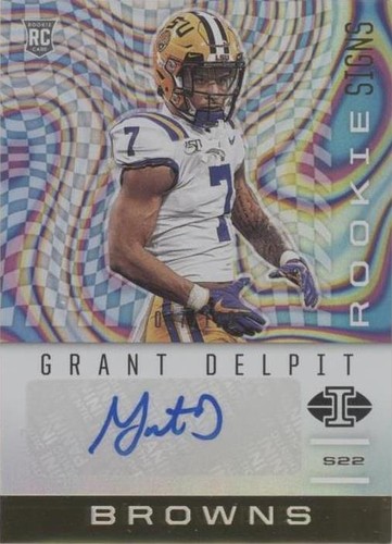 2020 Panini Illusions Grant Delpit #RS29