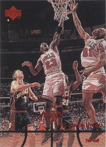 MICHAEL JORDAN 1998-99 UPPER DECK MJX LIVE #/100 BGS 8.5