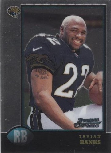 1998 Bowman Chrome Tavian Banks #28