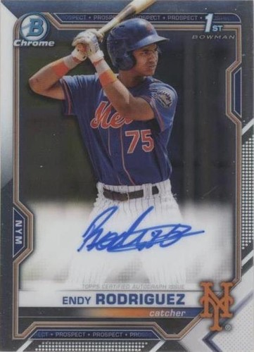 2021 Bowman - Endy Rodriguez #CPA-ER