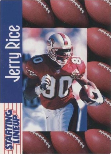 1997 Kenner Starting Lineup Jerry Rice #80