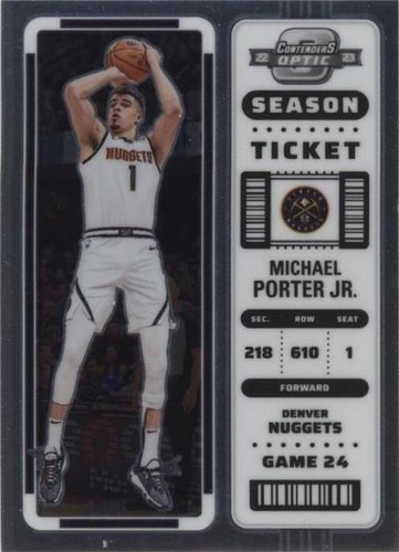MICHAEL PORTER JR. OPTIC RATED ROOKIE PSA 10 | eBay