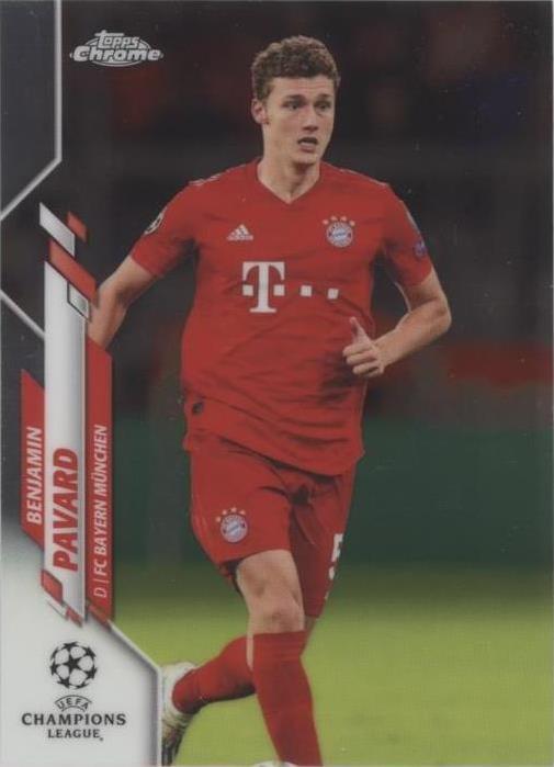 2019-20 Topps Chrome UCL Benjamin Pavard #61