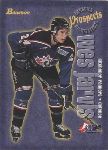1997-98 Bowman CHL - Wes Jarvis #158