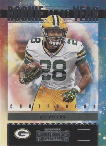 2020 Panini Contenders A. J. Dillon #RY-AJD