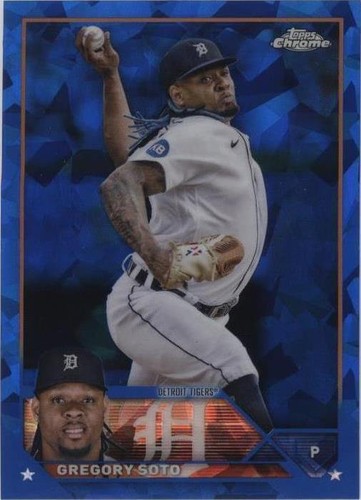 2023 Topps Chrome Sapphire Edition - Gregory Soto #86