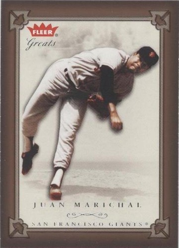 2004 Fleer Greats of the Game - Juan Marichal #47