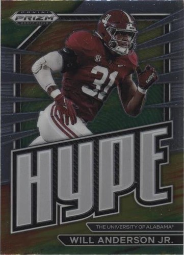 2023 Panini Prizm Draft Picks Will Anderson #HP-10