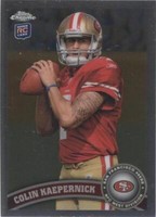 2011 Topps Chrome Colin Kaepernick #25