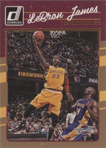 Kobe Bryant & LeBron James - 2008 Topps Orange /1199 - PSA 7