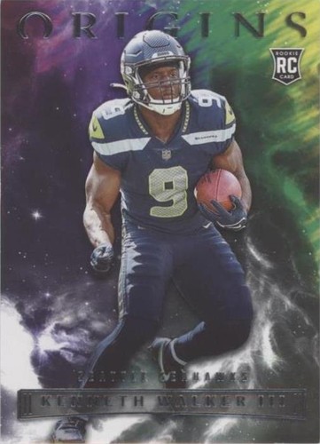 1of1 nfl kenneth walker Ⅲ seahawks auto Kenneth Walker III Seahawks NFL Autographed 1Of1 Rookie Card