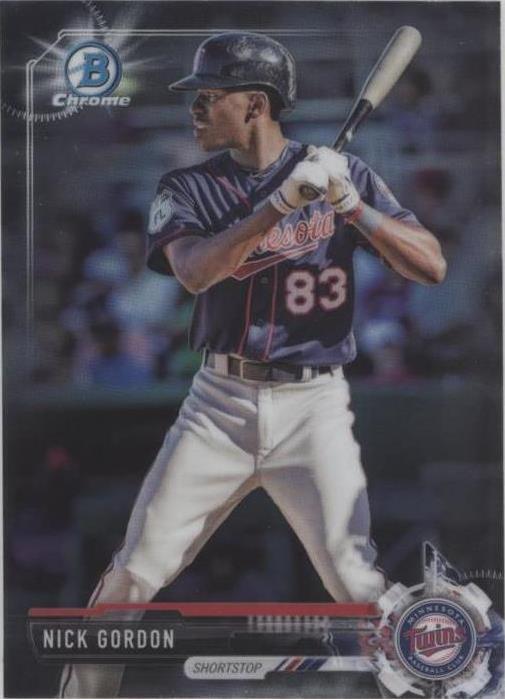 2017 Bowman Draft - Nick Gordon #BDC-191