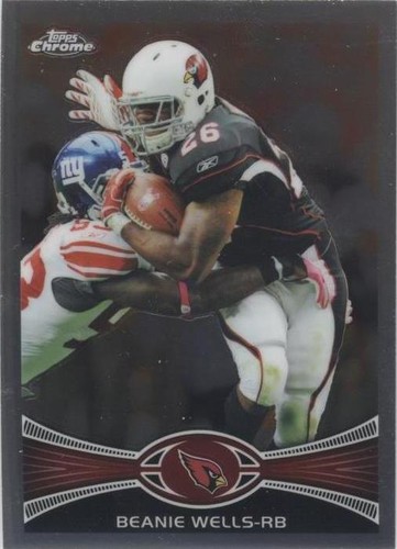 2012 Topps Chrome Chris Wells #174