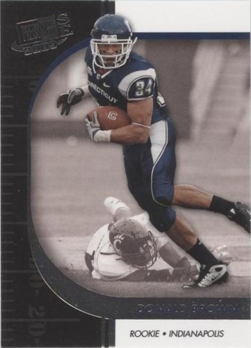 2009 Press Pass Signature Edition Donald Brown #8