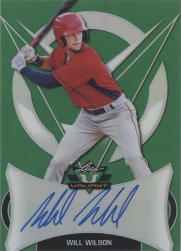 2019 Leaf Valiant - Will Wilson #BA-WW1