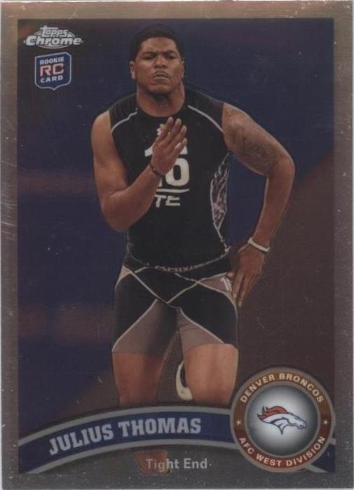 Topps Chrome Julius Thomas #92 2011