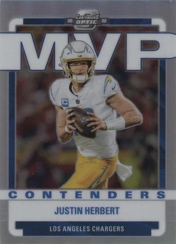 2022 Panini Contenders Optic Justin Herbert #MVP-3