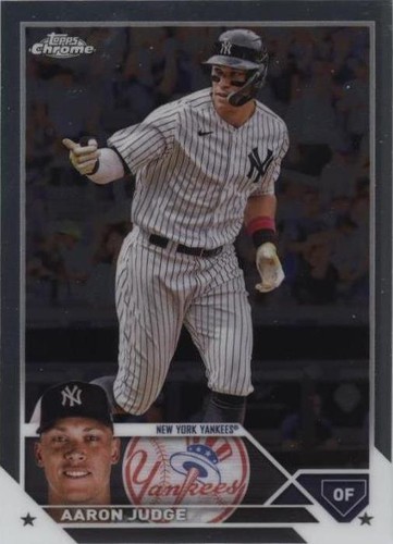 2023 Topps Chrome Lids Mitchell & Ness - Aaron Judge #23-2