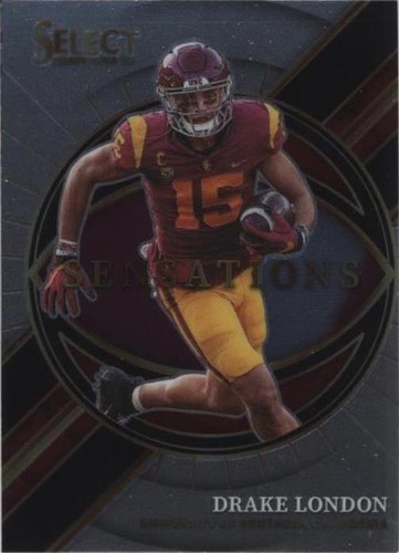 2022 Panini Select Draft Picks Drake London #SEDL