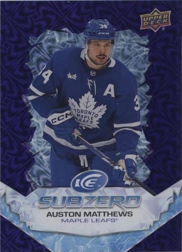 2022-23 Upper Deck Ice - Auston Matthews #SZ-AM