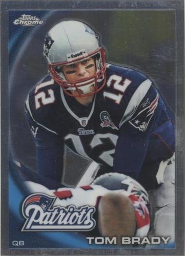 2010 Topps Chrome Tom Brady #C80