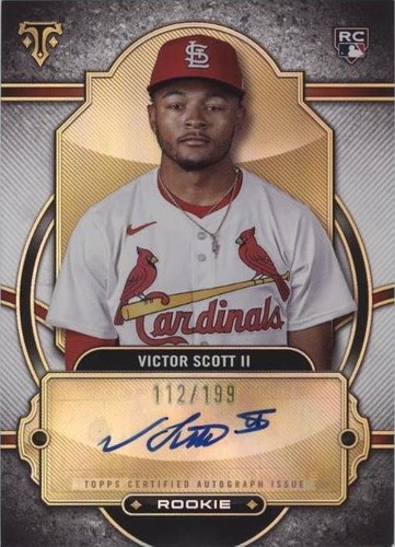 2024 Topps Triple Threads - Victor Scott II #RA-VSII