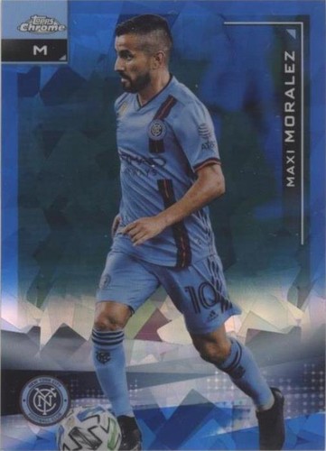 2021 Topps Chrome MLS Sapphire Edition Maxi Moralez #42