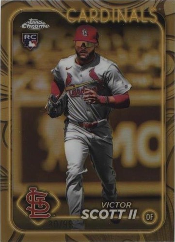 2024 Topps Gilded Collection - Victor Scott II #115