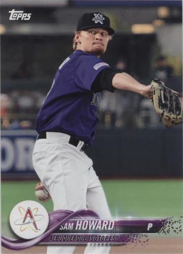 2018 Topps Pro Debut - Sam Howard #176