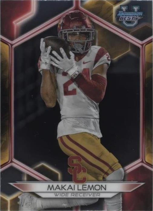 2023 Bowman's Best University Makai Lemon #41