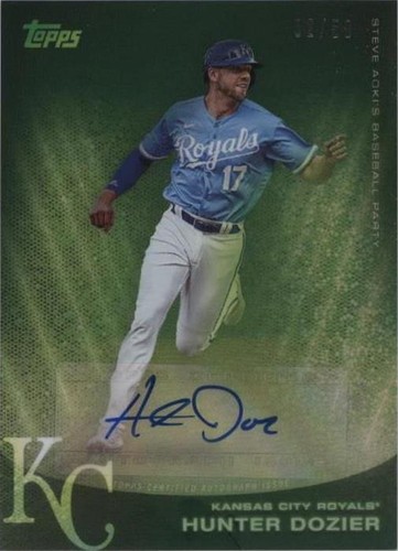 2022 Topps X Steve Aoki - Hunter Dozier #152A