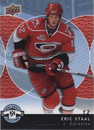 2007-08 Upper Deck Mini Jersey Collection - Eric Staal #19