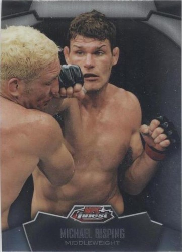 2012 Topps Finest UFC - Michael Bisping #91