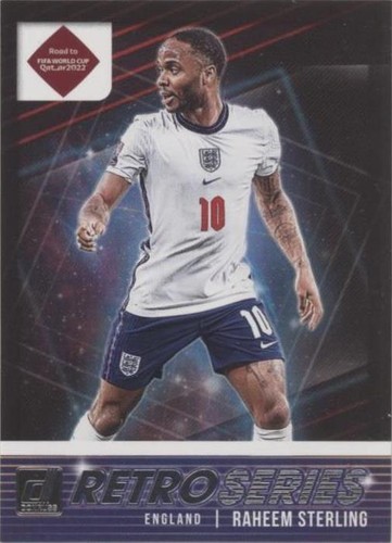 2021-22 Panini Donruss Road to Qatar Raheem Sterling #20