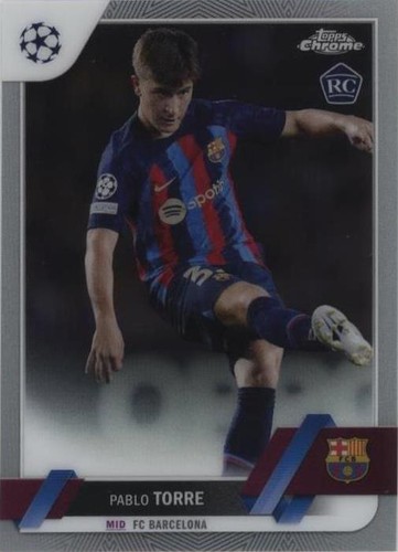 2022-23 Topps Chrome UEFA Club Competitions Pablo Torre #32