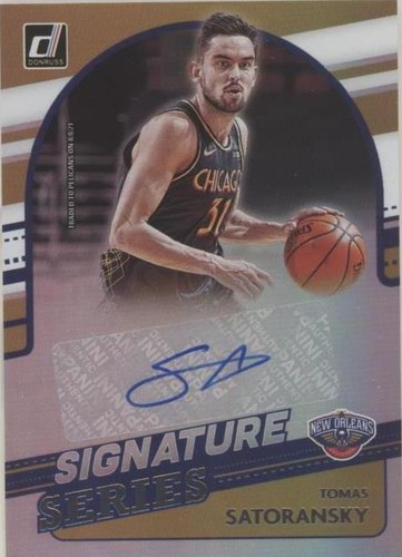 2021-22 Panini Donruss - Tomas Satoransky #SS-TSK