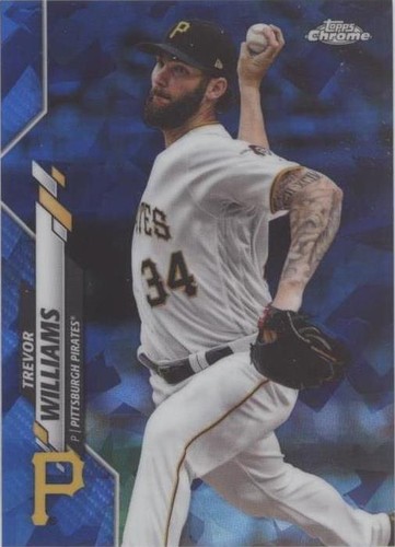 2020 Topps Chrome Sapphire Edition - Trevor Williams #561