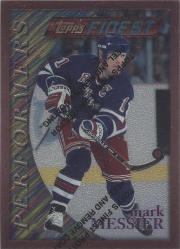 1995-96 Topps Finest - Mark Messier #50