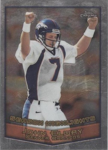 1999 Topps Chrome John Elway #127