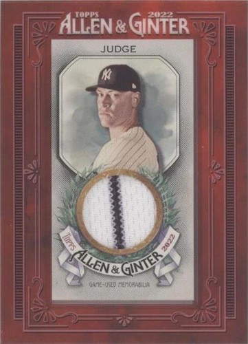 2022 Topps Allen & Ginter - Aaron Judge #MFR-AJ