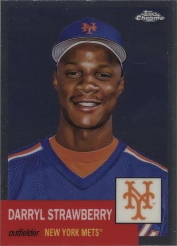 2022 Topps Chrome Platinum Anniversary - Darryl Strawberry #45